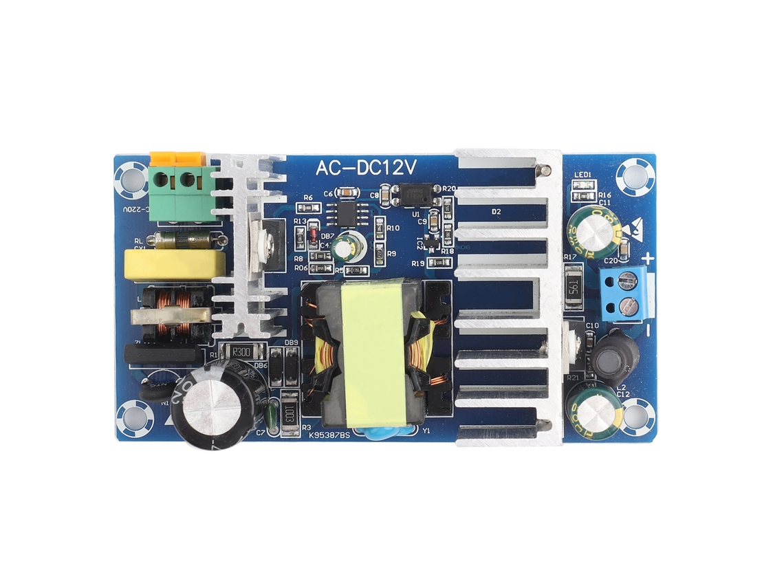 Yncm2026-placa De Fuente De Poder Switching 12v 8a 100w Módulo De Circuito Ac Dc