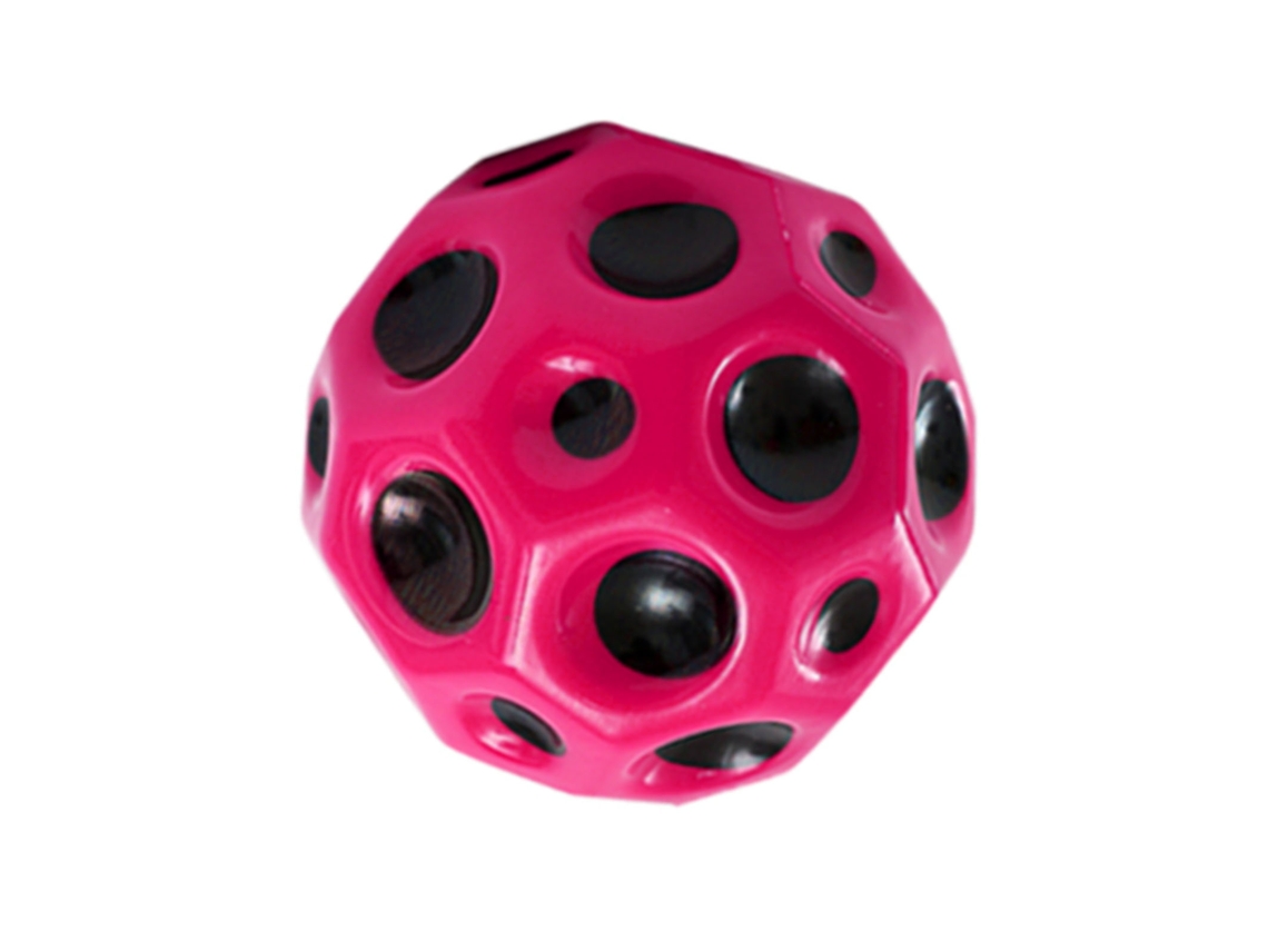 Bjww-pelota Espacial Elástica De Espuma Alta Elasticidad Para Entrenamiento De Coordinación Mano-ojo 66mm Magenta