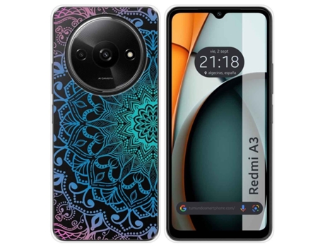 Funda para Xiaomi Redmi A3 TUMUNDOSMARTPHONE Silicona Multicolor