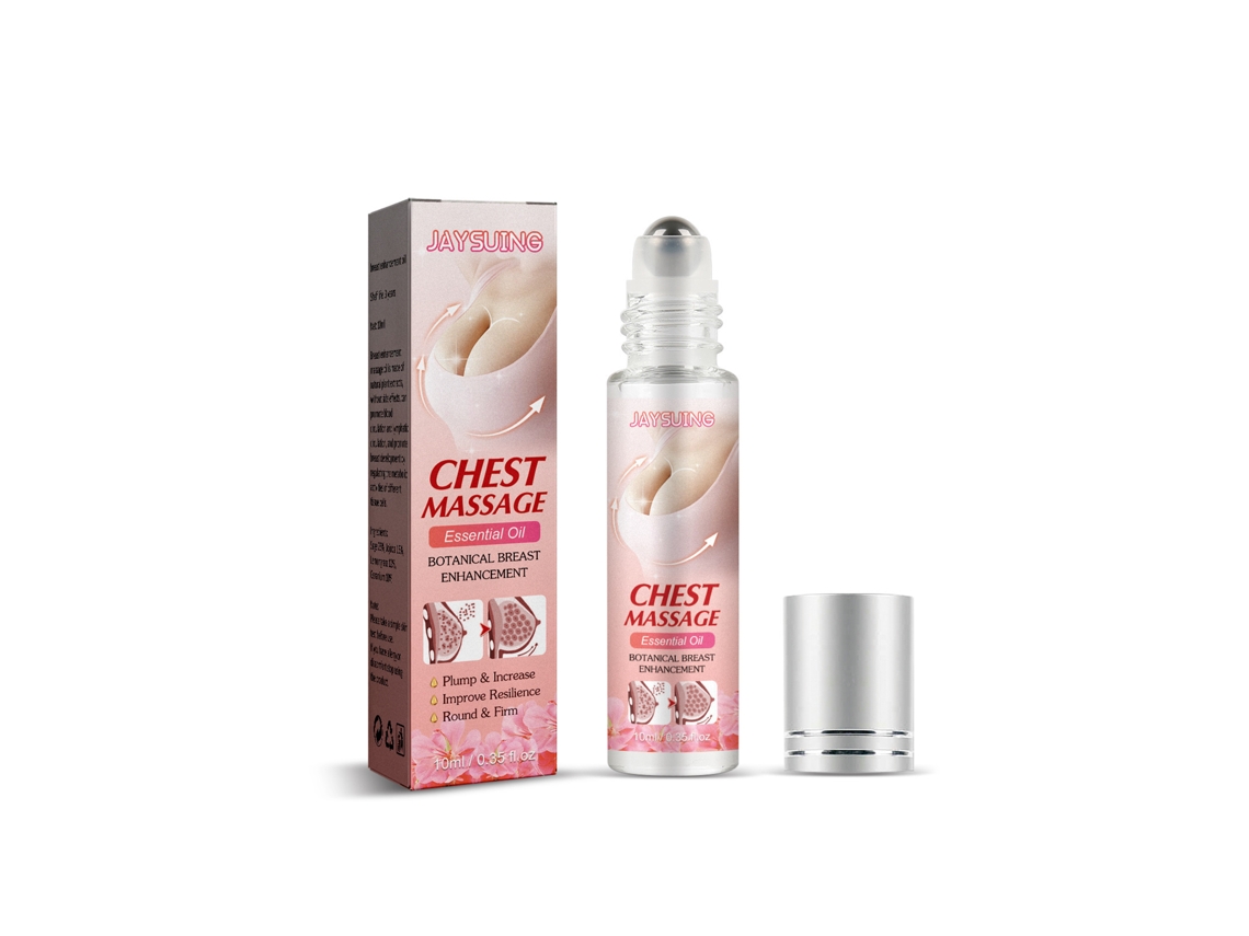 Roll-on de aceites esenciales para realzar el busto