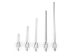5pcs Sonda De Agulha Para Indicador Dial Com Contato D2.0mm L10/20/30/40/50 Aço Tungstênio