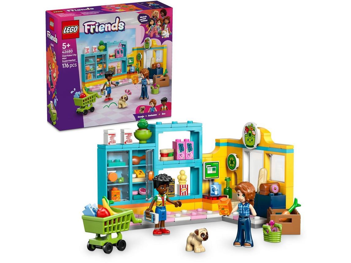Lego® 42680 Friends Mini Market – Tienda con carrito y accesorios