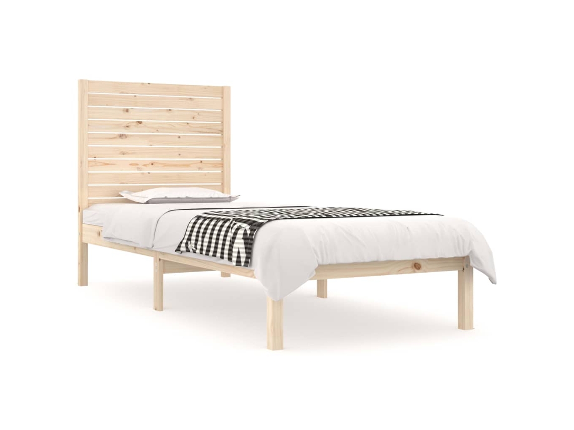 Maison Exclusive - Estructura De Cama Madera Maciza 90x190 Cm