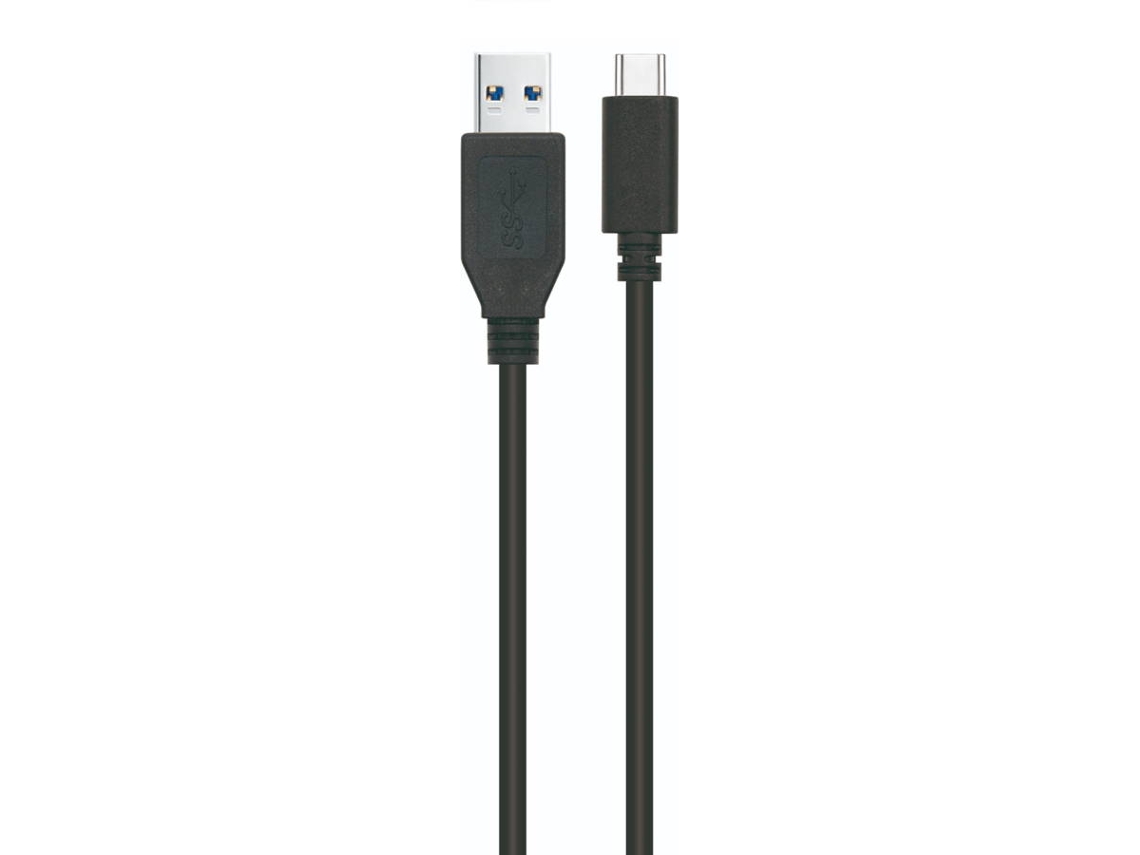 Cable EWENT EC1056 (USB-C - USB-A - 1.80m - Negro)