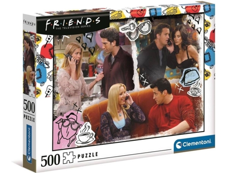 Puzzle CLEMENTONI Friends (13 años - 500 piezas)