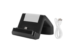 Ats-base Para Switch Lite Con Luz Led, Soporte De Carga Y Cambio De Luz, Estación De Carga Negra