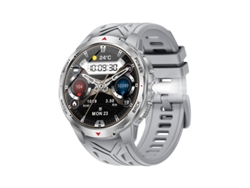 Smartwatch Kt88 Yizhood Con Pantalla Hd De 1,7 Pulgadas, Batería De 1100 Mah, Resistencia Al Agua De 3 Atm, Linterna Led Y Brújula (plata)