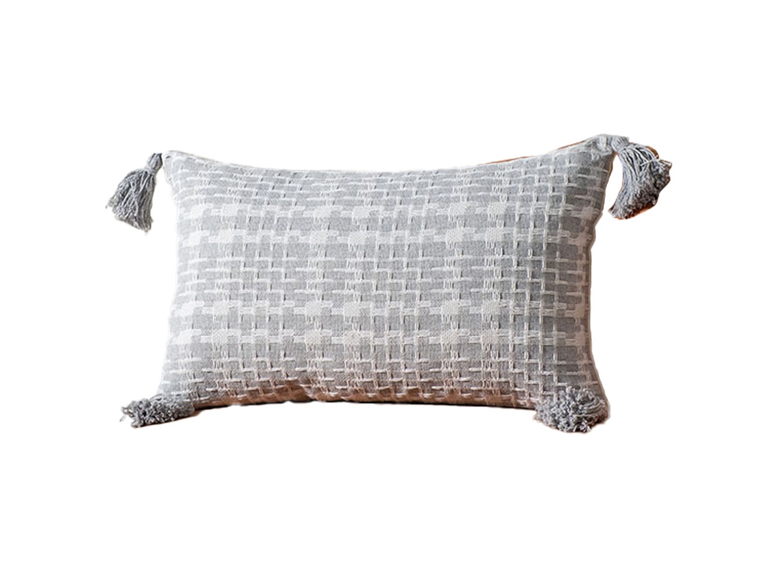 Funda De Almohada Rectangular Con Diseño Geométrico, Ideal Para Muchos Lugares.