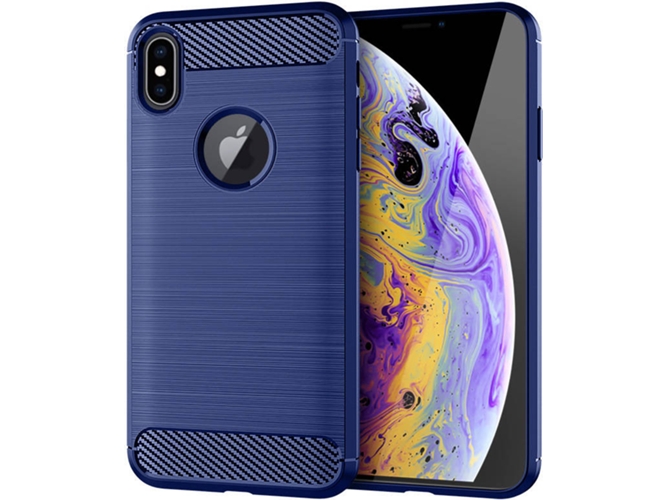 Funda iPhone XS WISETONY Mofankeji-152 Azul