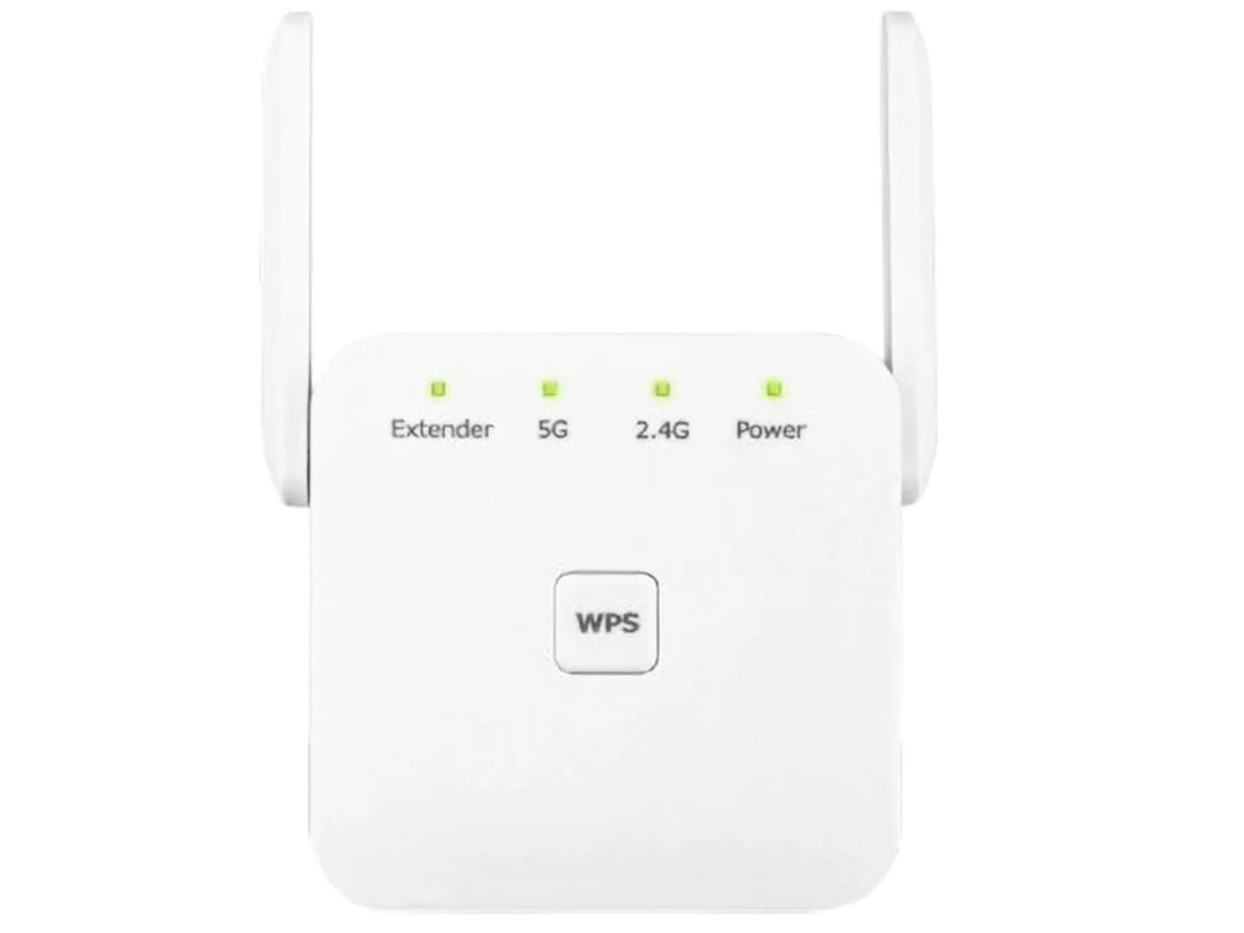 Ampliar la señal de Wi-Fi en su hogar Activar OE Aumentar la señal de Wi-Fi 300 Mbps Blanco Yizhood