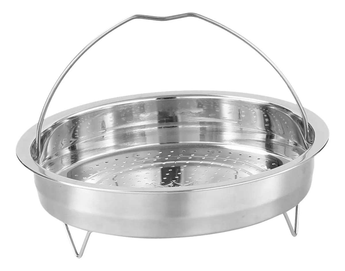 Cesta de acero inoxidable para el hogar, soporte, 22 cmvayotoy
