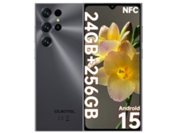 Smartphone Oukitel C61 Pro 24 Gb 256 Gb 6.88" Hd+ 90hz Pantalla Batería 5150mah Android 15 Nfc Gris