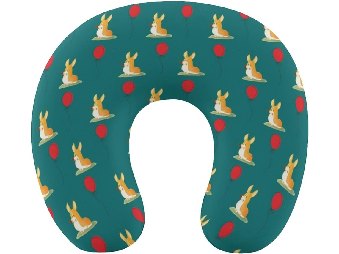 Almohada Viaje Forma U, Espuma Viscoelástica Viscoelástica Fácil Relajación Cómodos Familia.brfácil