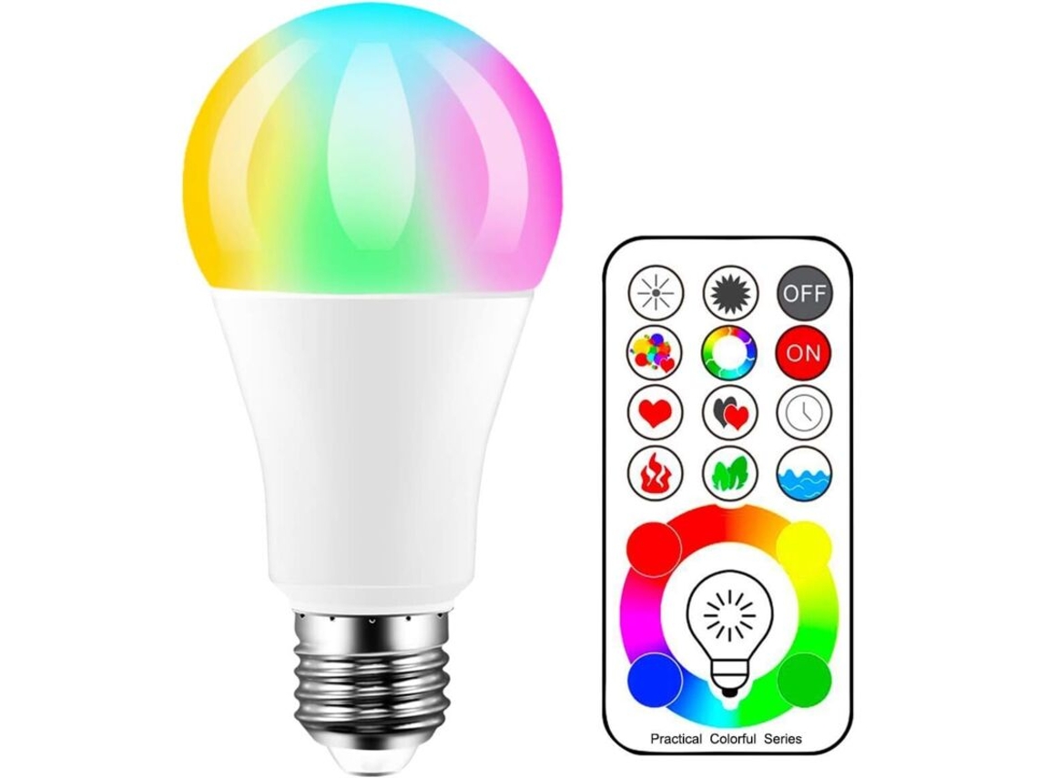 Bombilla Led E14, Bombillas Led Que Cambian De Color, Equivalente A 70w, L