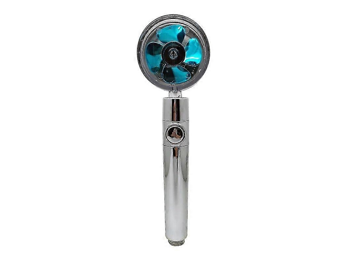 Ducha de 360 grados que ahorra agua con alta presión, caudal, ventilador y absorción de lluvia.