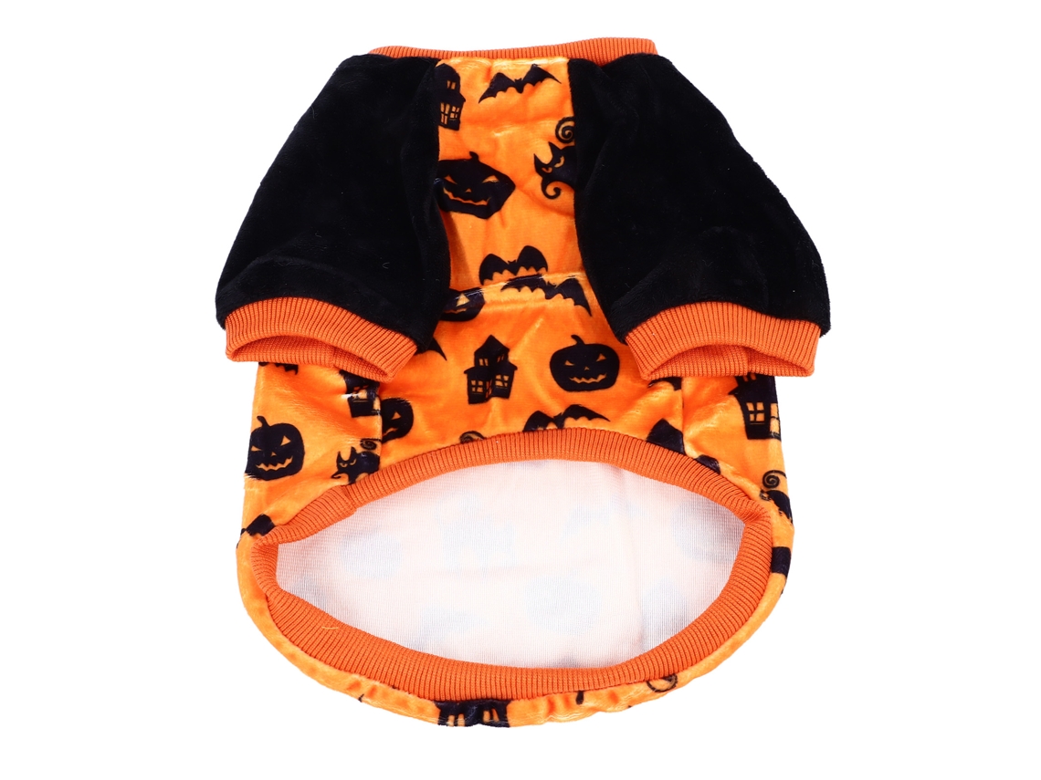 Omni-camiseta De Halloween Para Perros Con Diseño De Calabaza Y Murciélago, Disfraz Cómodo Para Mascotas