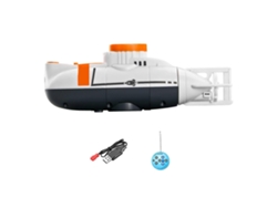 Mini submarino RC de juguete acuático, alta velocidad, simulación de juguete acuático de verano, submarino de juguete Rosewell
