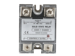 Módulo De Control De Relé De Estado Sólido Ssr-80-da Cc 3-32 V Cc Salida Ca 24-480 V Ca 80 A