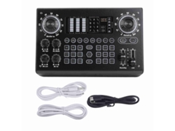 Panel De Mezcla De Audio Bluetooth Usb Profesional Para Grabación En Estudio Y Transmisión En Directo.