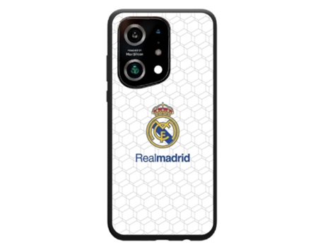 Funda Móvil Oficial Real Madrid para Oppo Find X5 PHONECASES3D Piel Sintética Negro