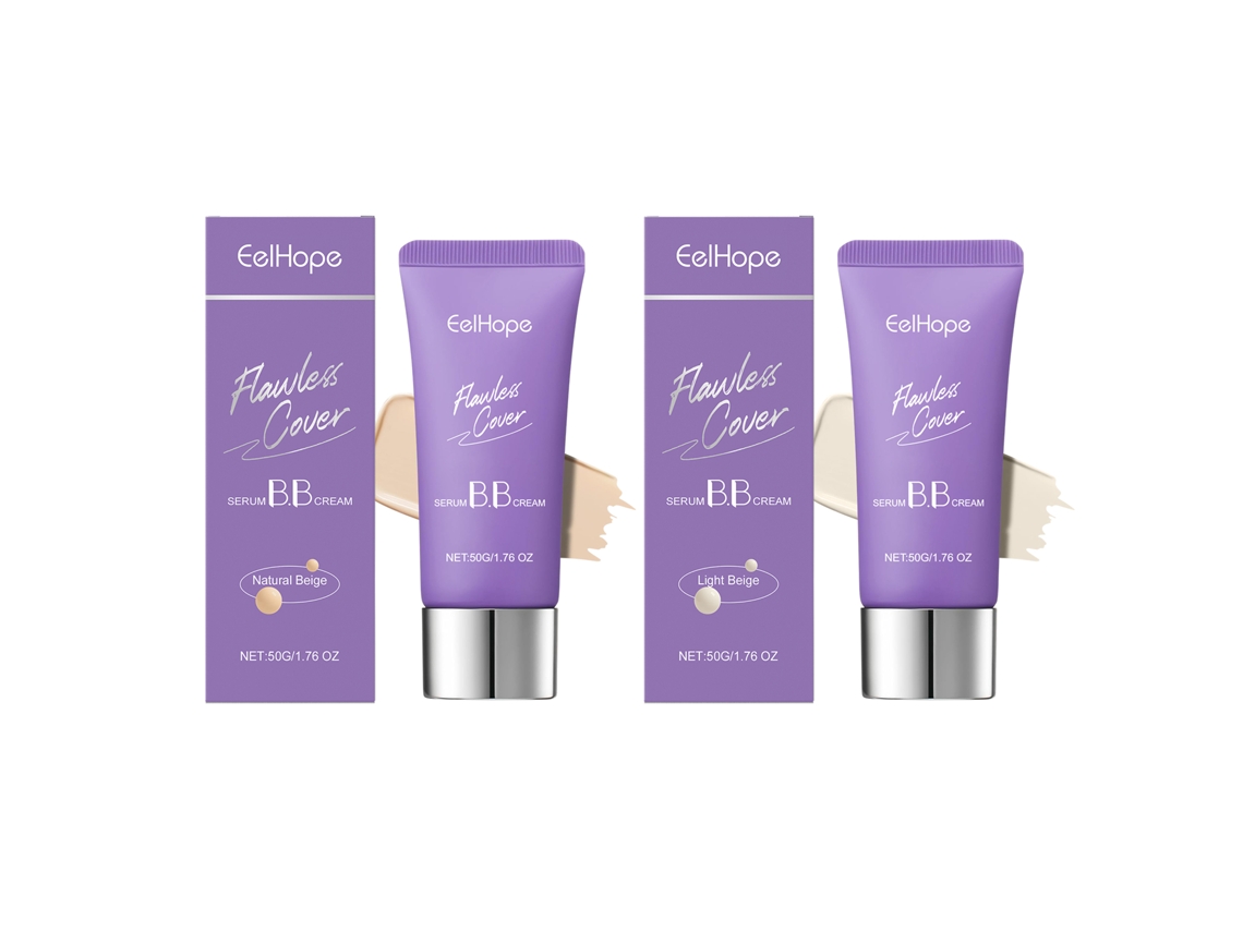Crema BB esencial hidratante, ligera, de larga duración, control de grasa, corrector nutritivo, 50 g