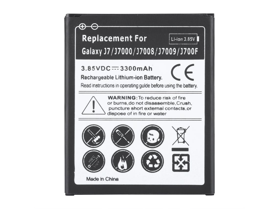 Batería Polimérica Para Teléfono Móvil Samsung J700 De 1800mah De Capacidad De Reemplazo