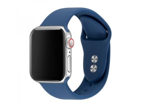 Pulsera de Silicona para Apple Watch Se (2022) 44 Mm de Azul Oscuro