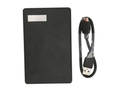 Caja Externa Para Disco Duro 2.5 Pulgadas Usb3.0 A Sata Iii 5gbps Uasp Sin Herramientas Color Negro