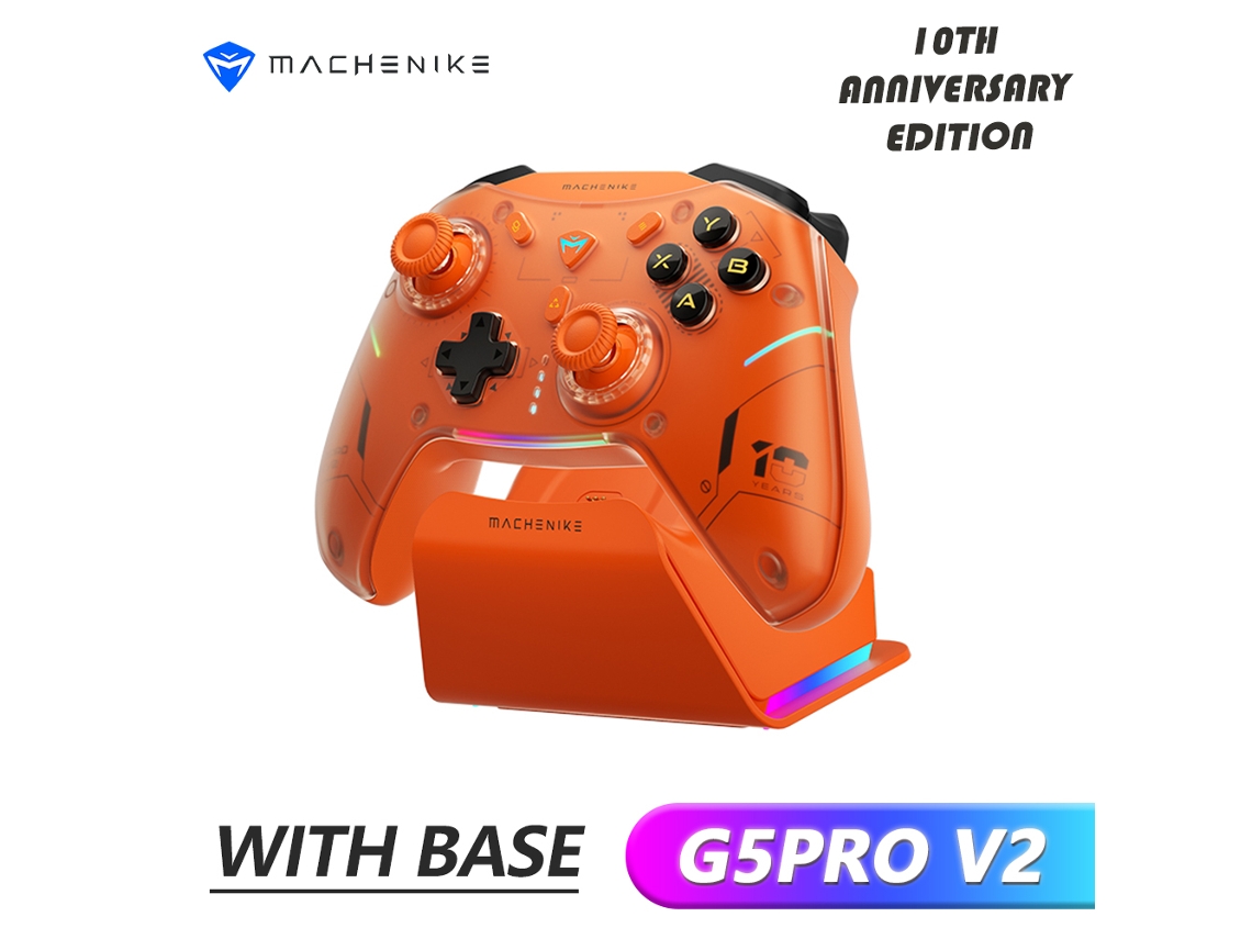 Mando G5 Pro V2, tres modos, joystick Hall, disparador Bluetooth, vibración, edición de colección. Aeuzwr