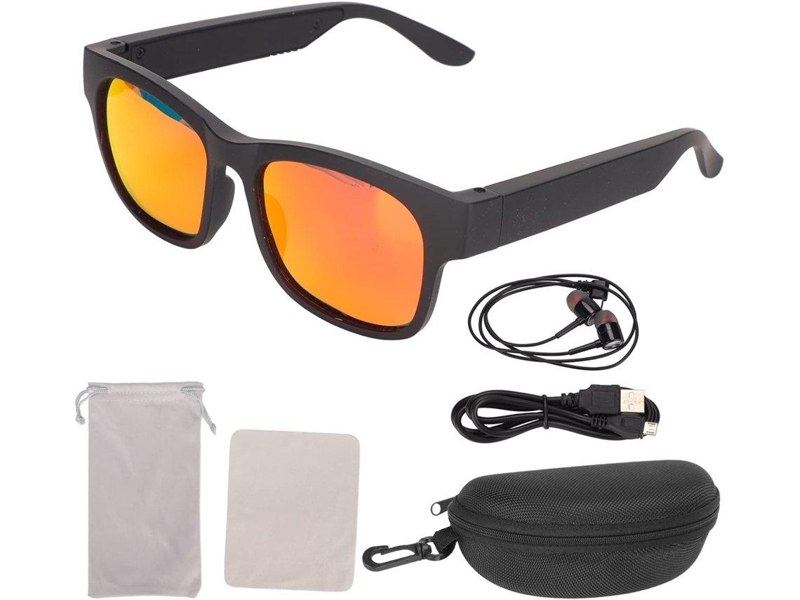 Gafas Multifuncionales Inteligentes Con Cancelación De Ruido, Alcance De 10 M / 33 Pies.