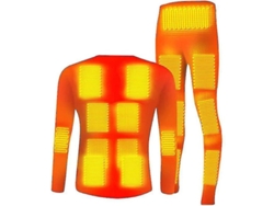 2026-ropa Interior Caliente Para Hombre Invierno Usb Traje Eléctrico Calefacción Tops Y Pantalones Para Esquí