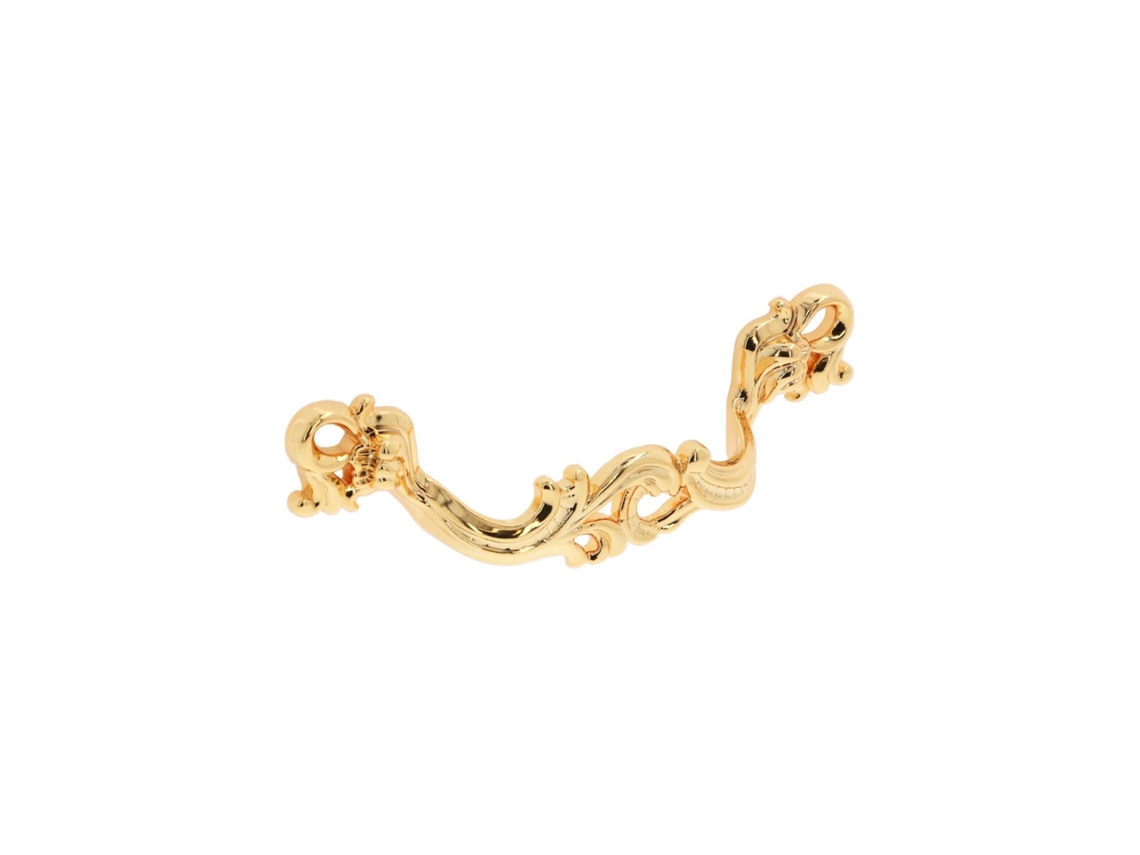 Tirador Para Mueble De Zamac Distancia Entre Centros De 96 Mm Chapado En Oro Lote De 6mm
