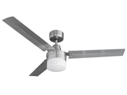 Ventilador de Techo EDM MODELO Bering Cromo 60W 122 Cm
