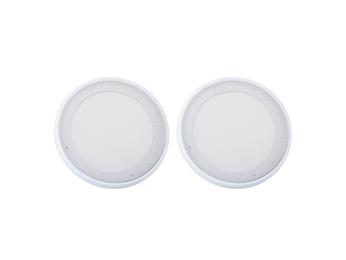 Rejilla Metálica Redonda Decorativa Para Altavoz De 6,5/8 Pulgadas Para Audio De Coche (2 Unidades)