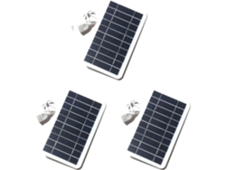 3 Paneles Solares Usb De Alta Potencia De 5 V, Resistentes Al Agua, Para Exteriores, Ideales Para Senderismo Y Acampada - Celdas Portátiles