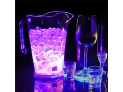 Cubitera Led Con Cambio De Color, 1,8 L, De Plástico, Para Bares, Fiestas, Restaurantes Y Karaokes.