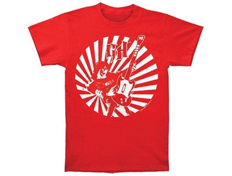 Camiseta ROCKINSTONE rockera de Guitar Hero (XXL)
