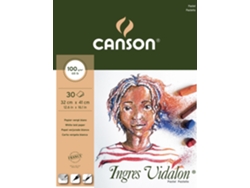 Bloc de Papel de Dibujo CANSON Ingres Vidalon 240 X 320 Mm