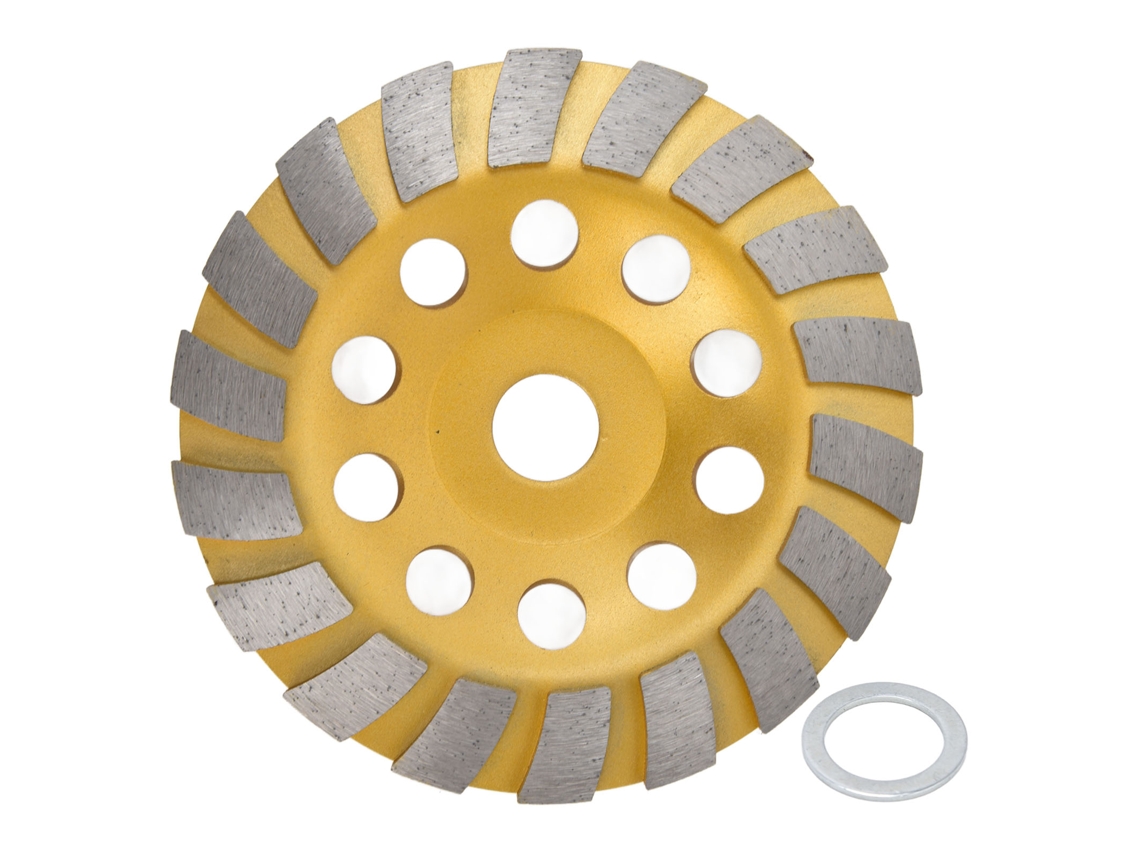 Disco De Lijado Turbo Con Segmentos De Diamante De 150 Mm Para Hormigón Y Mampostería.