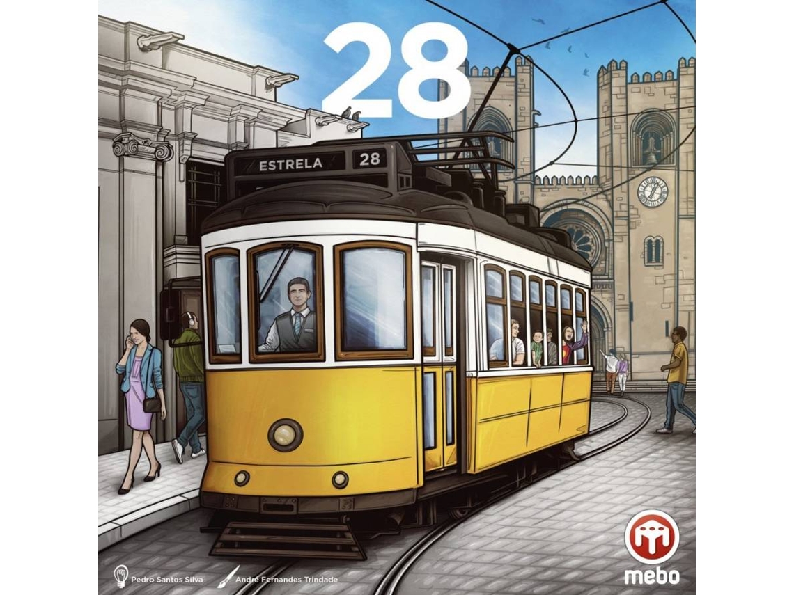 Juego de Mesa MEBO GAMES 28 Eléctrico de Lisboa (Edad Minima: 8 años)
