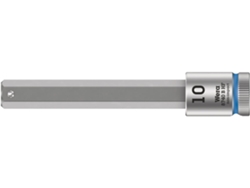 Vaso de punta Zyklop con función de retención 3/8" 8740 B HF Hex-Plus 10,0 x 100 mm WERA 05003044001