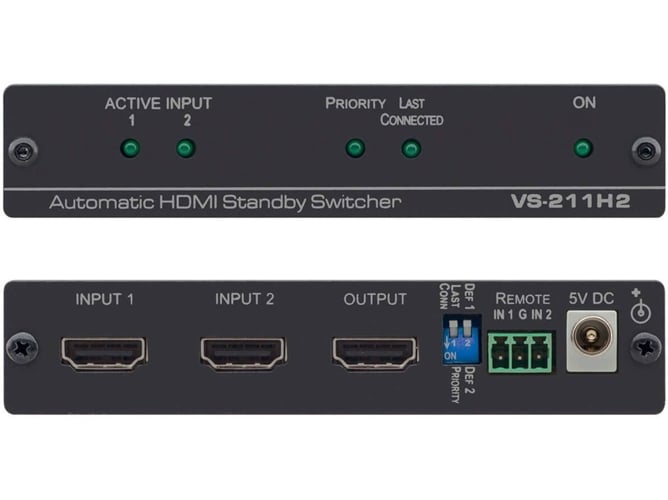 Conmutador de Vídeo KRAMER ELECTRONICS VS-211H2
