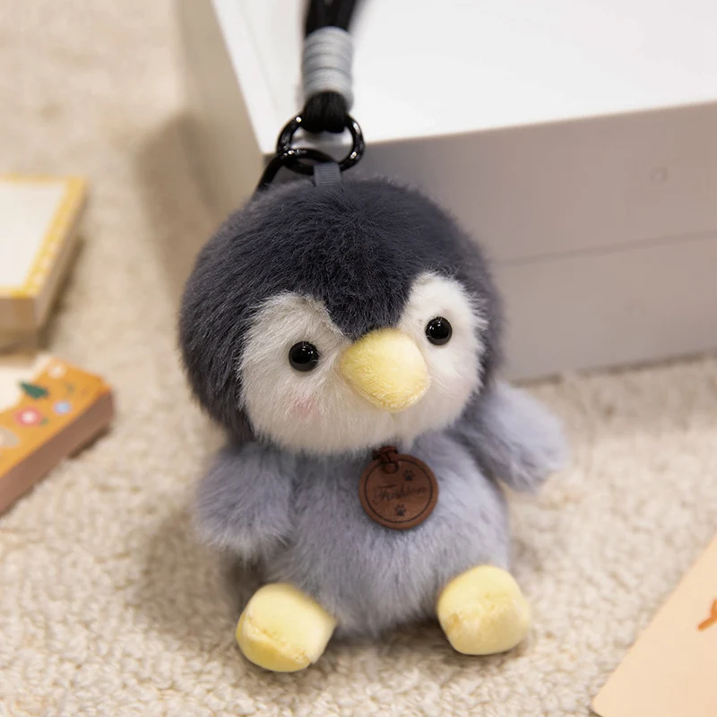 (Pingüino de 12 cm) Muñeco de peluche suave y tierno, juguete de peluche para niños