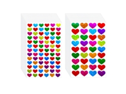 Pegatinas de Corazón - Decoración para Artes, Fiestas y Scrapbooking, 40 Hojas NEVEANCE