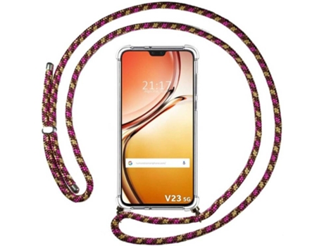 Carcasa para Vivo V23 5G TUMUNDOSMARTPHONE Colgante Rosa
