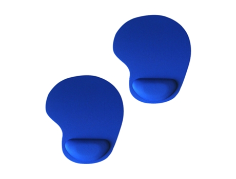 Paquete de 2 almohadillas ergonómicas para mouse con cómodo reposamuñecas