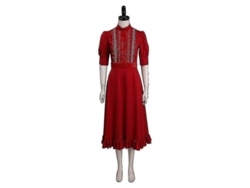 Disfraz De Pearl Para Cosplay, Película De Terror, Ropa De Mujer, Halloween, Talla S, Rojo
