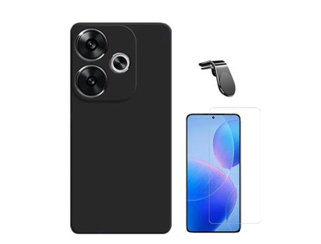 Funda Clearglass Safe Driving para Xiaomi Xiaomi Poco F6 PHONECARE Negro