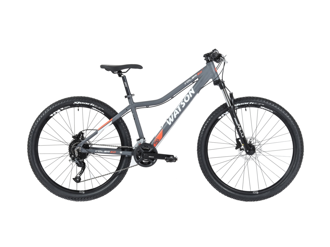 Bicicleta WATSON Volga 3.0 27.5'' Señora Gris/Blanco/Rosa Mate S