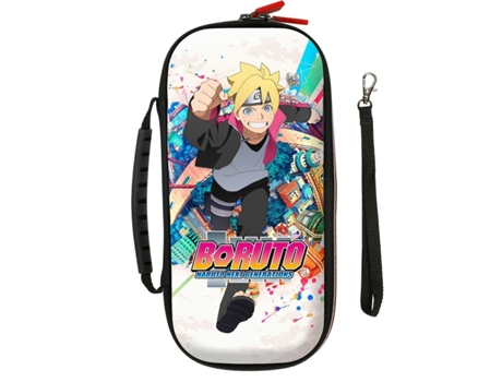 Funda KONIX Boruto (Nintendo switch - Blanco y Negro)
